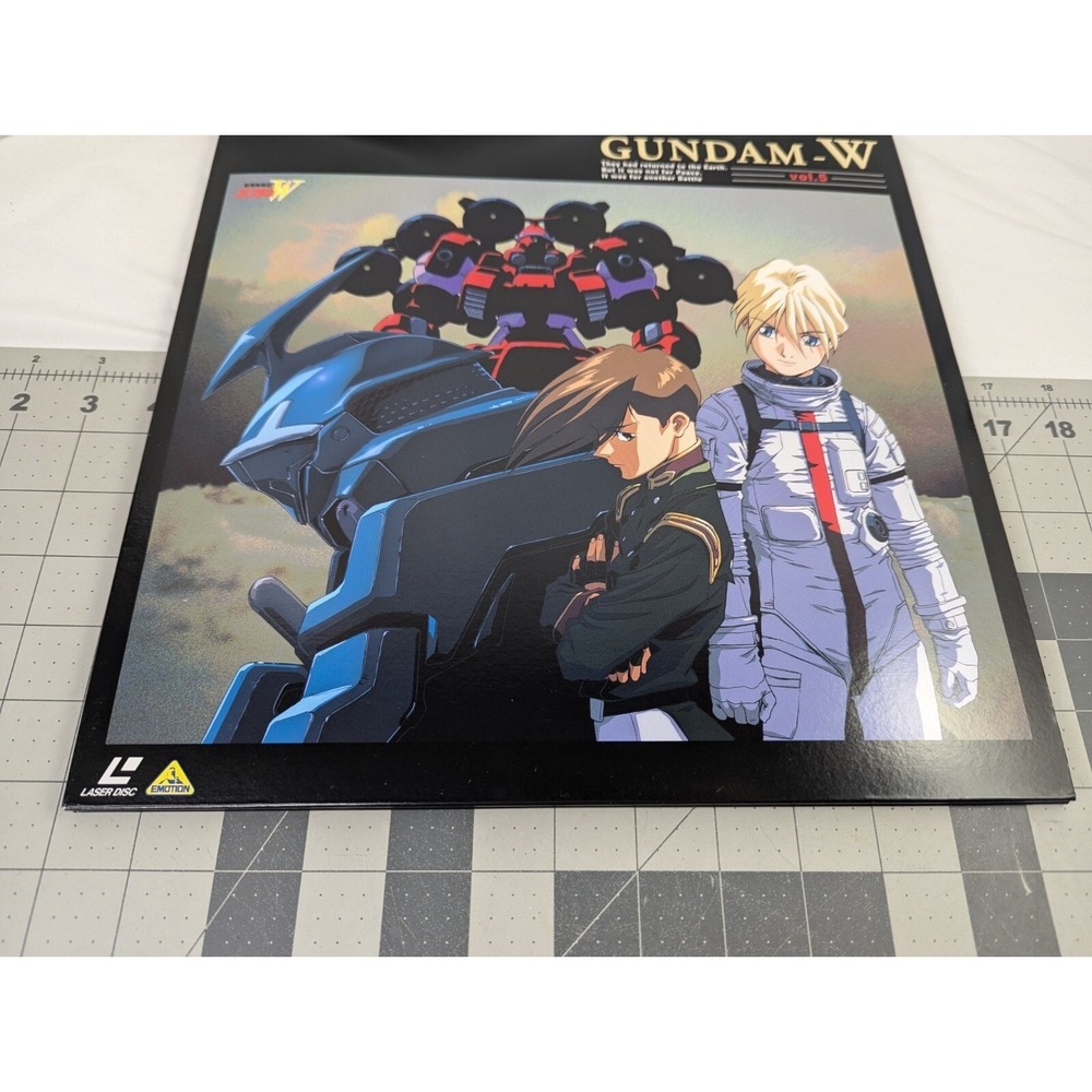 Gundam W Vol 5 Laser Disc Set - Picture 3 of 14